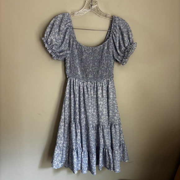 blue floral dress from altar’d state - Picture 3 of 4